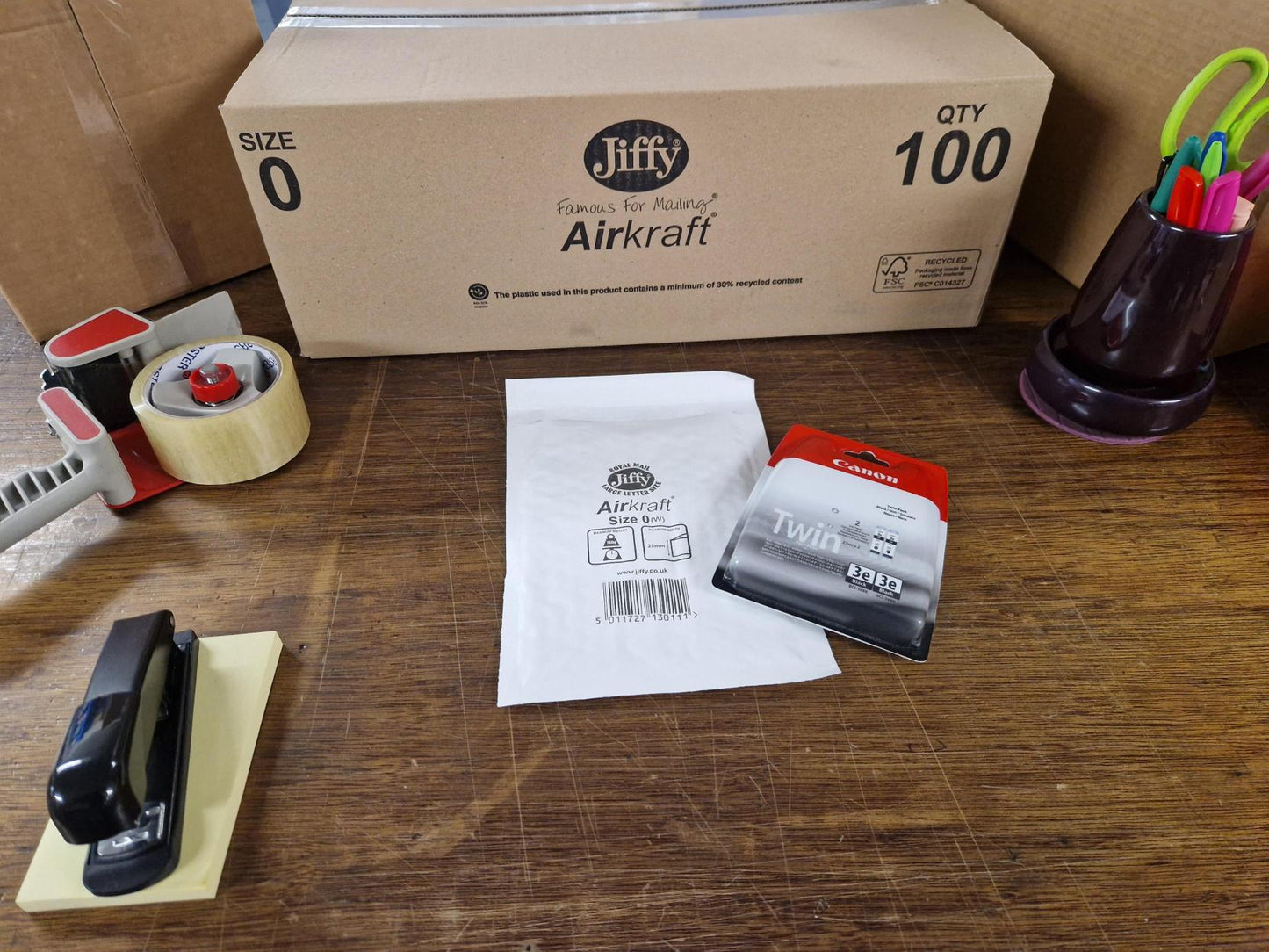 Box of Jiffy Airkraft JL0 - 170mm x 210mm (100 envelopes)
