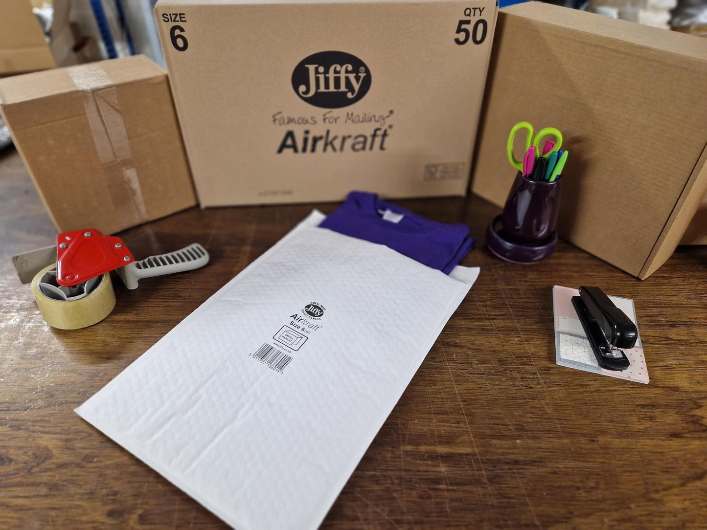 Box of Jiffy Airkraft JL6 - 320mm x 460mm (50 envelopes)