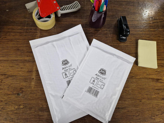 150 JL000 Jiffy Airkraft Bags Buste A Bolla 3,5"" X 5,5"" - ORO - Foto 5